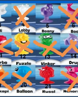 Stikeez 2015 Lidl sommergibile Ocean