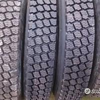 4 gomme nuove ricoperte 215 75 17.5 michelin