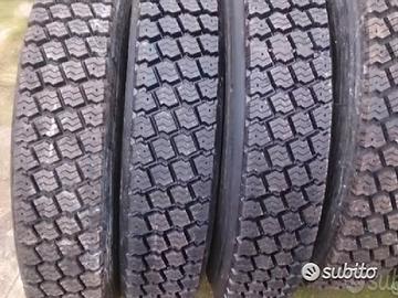 4 gomme nuove ricoperte 215 75 17.5 michelin