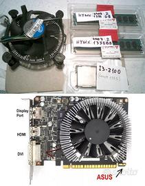 Bundle Cpu intel I3 + 4Gb ram + NVidia GTX 1050