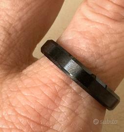 Anello ceramica satinata