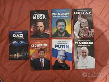 LIBRI RUSSIA UCRAINA CINA MUSK DAZI PAPA