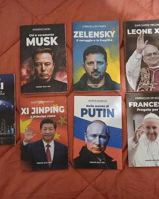 LIBRI RUSSIA UCRAINA CINA MUSK DAZI PAPA