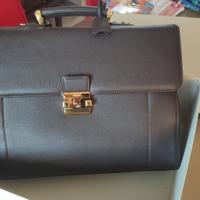 Borsa da lavoro in cuoio Pineider NUOVA