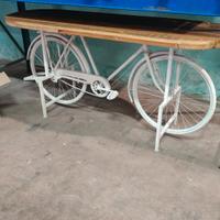 Tavolo Consolle Bici Vintage