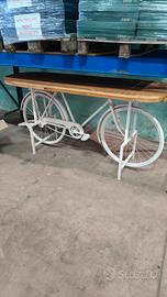 Tavolo Consolle Bici Vintage
