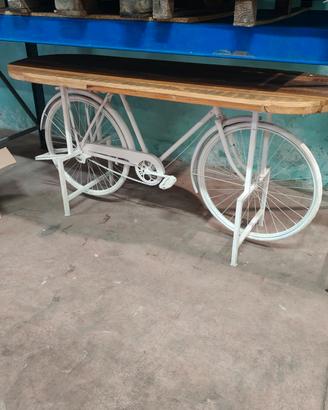 Tavolo Consolle Bici Vintage