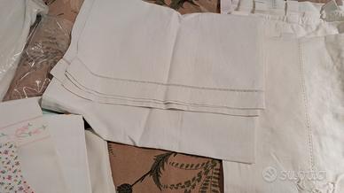 lenzuola tovaglie lino