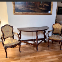 RARAcoppiaPOLTRONEluigiXVbaroccoVENEZIANOprimi900