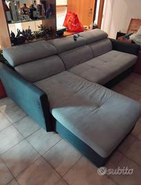 Divano letto 3 posti a L