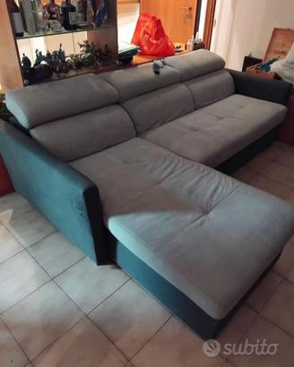 Divano letto 3 posti a L