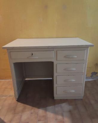 Scrittoio primi '900 restaurato shabby