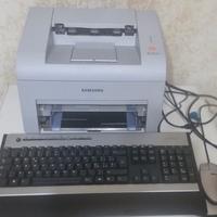 Stampante Laser Samsung + Tastiera QWERTY Acer Usb