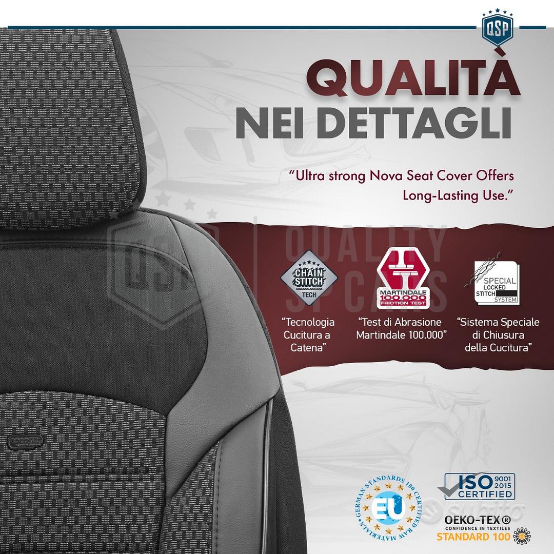 Subito - RT ITALIA CARS - SET COPRISEDILI per Fiat 500L in Tessuto e Pelle  - Accessori Auto In vendita a Bari