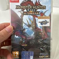 Monster hunter rise sunbreak NUOVO nintendo switch