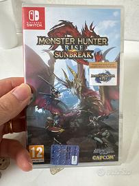 Monster hunter rise sunbreak NUOVO nintendo switch