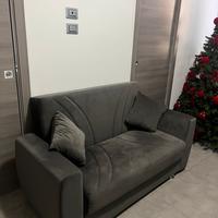 Divano 2 posti grigio Mondo Convenienza