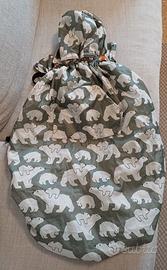 Copertura impermeabile per babywearing