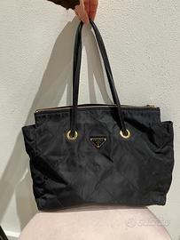 Rara Borsa Prada quikted nylon tote  archivio 90