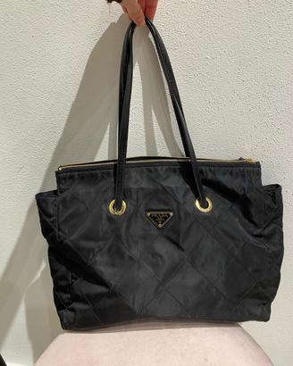Rara Borsa Prada quikted nylon tote  archivio 90