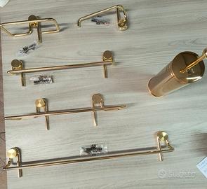 accessori bagno Bertocci oro