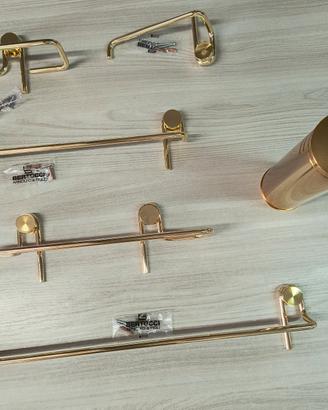 accessori bagno Bertocci oro