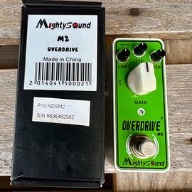 Mighty Sound M2 Overdrive pedale chitarra