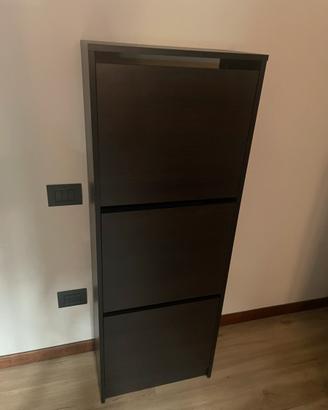 Scarpiera ikea nuova color noce