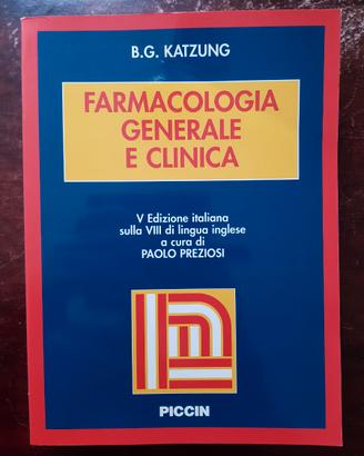 Farmacologia generale e clinica - Katzung - 5a ed.