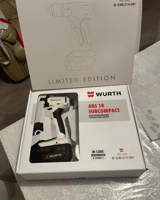Trapano Wurth ABS 18 SUBCOMPACT  limited edition