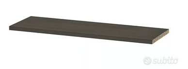 IKEA BILLY 6x ripiani marrone scuro effetto rovere