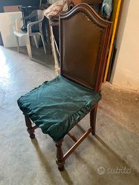 4 sedie di legno - 50 euro