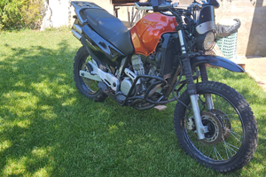 Transalp 650 cafe racer