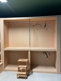 Appendiabiti per cabina armadio