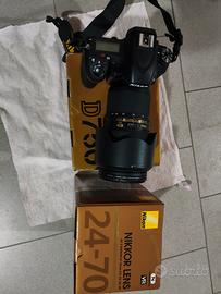 Nikon D750 con obiettivo 24/70 F2.8 VR