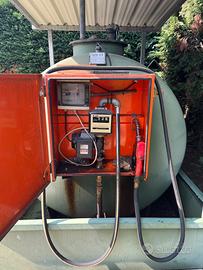 Cisterna gasolio omologata con pompa