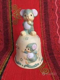 Campanella Roman Gallery vintage in ceramica
