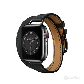 Cinturino Apple Watch Hermes Double Tour nero 41mm
