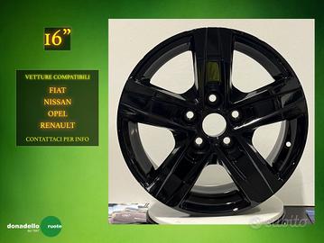 Cerchi in Lega Mak 16" per Camper e Furgoni