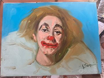 Quadro olio su tela 30x40 del pittore G. Tarquini