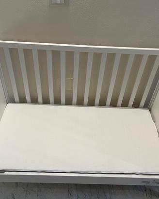 Lettino Ikea con materasso