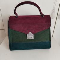 borsa trevoliri, bordeaux, verde, blu