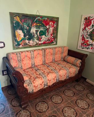 Divano/Letto Barchettone Antico