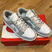 Nike Dunk Low Grigio e Bianco 38 Nuove