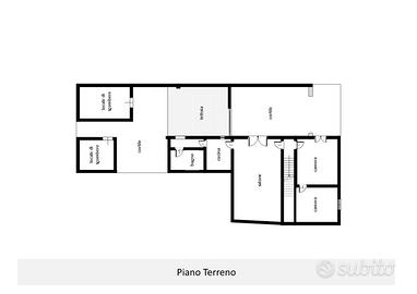 Casa indipendente con terreno privato