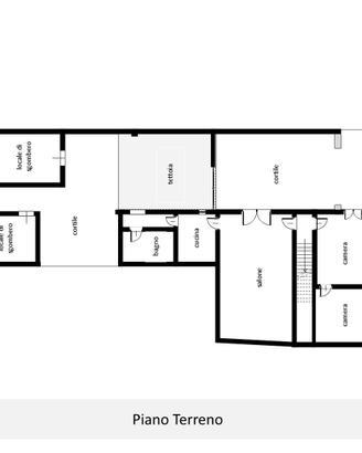 Casa indipendente con terreno privato