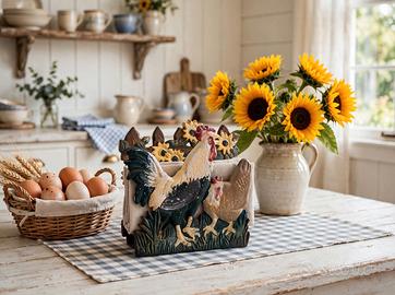 Portatovaglioli vintage french country