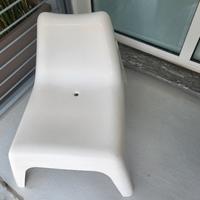 sedia ikea esterno bianco
