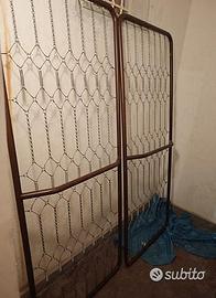 2x Reti singole 80*190cm matrimoniale