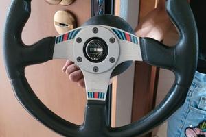 Volante Momo Recing Martini originale anni 90.